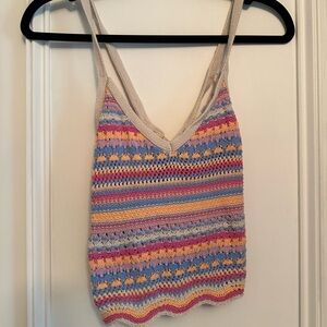 Altar'd State Pastel Striped Knit